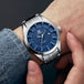 Blue - Silver