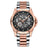 Black - Rose Gold - Silver Steel