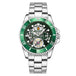 Green - Silver