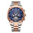 Blue - Rose Gold - Silver Steel