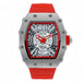 Silver - Red