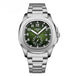 Green - Silver Steel