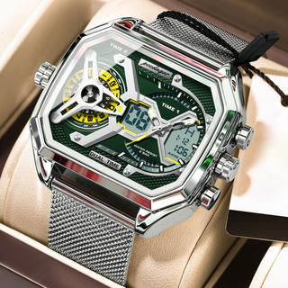 Green - Silver