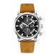 Black - Silver - Brown Leather