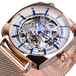 Rose Gold-White-Blue