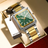 Green-Silver-Gold