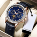 Blue-Rose Gold