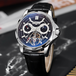 Black-Silver (Leather)