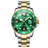 Green-Silver-Gold