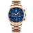 Rose Gold - Blue